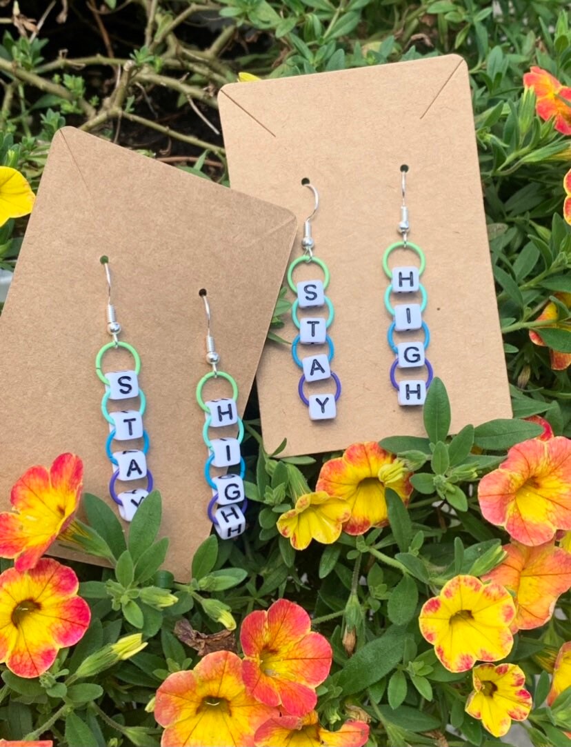 Stay high earrings
