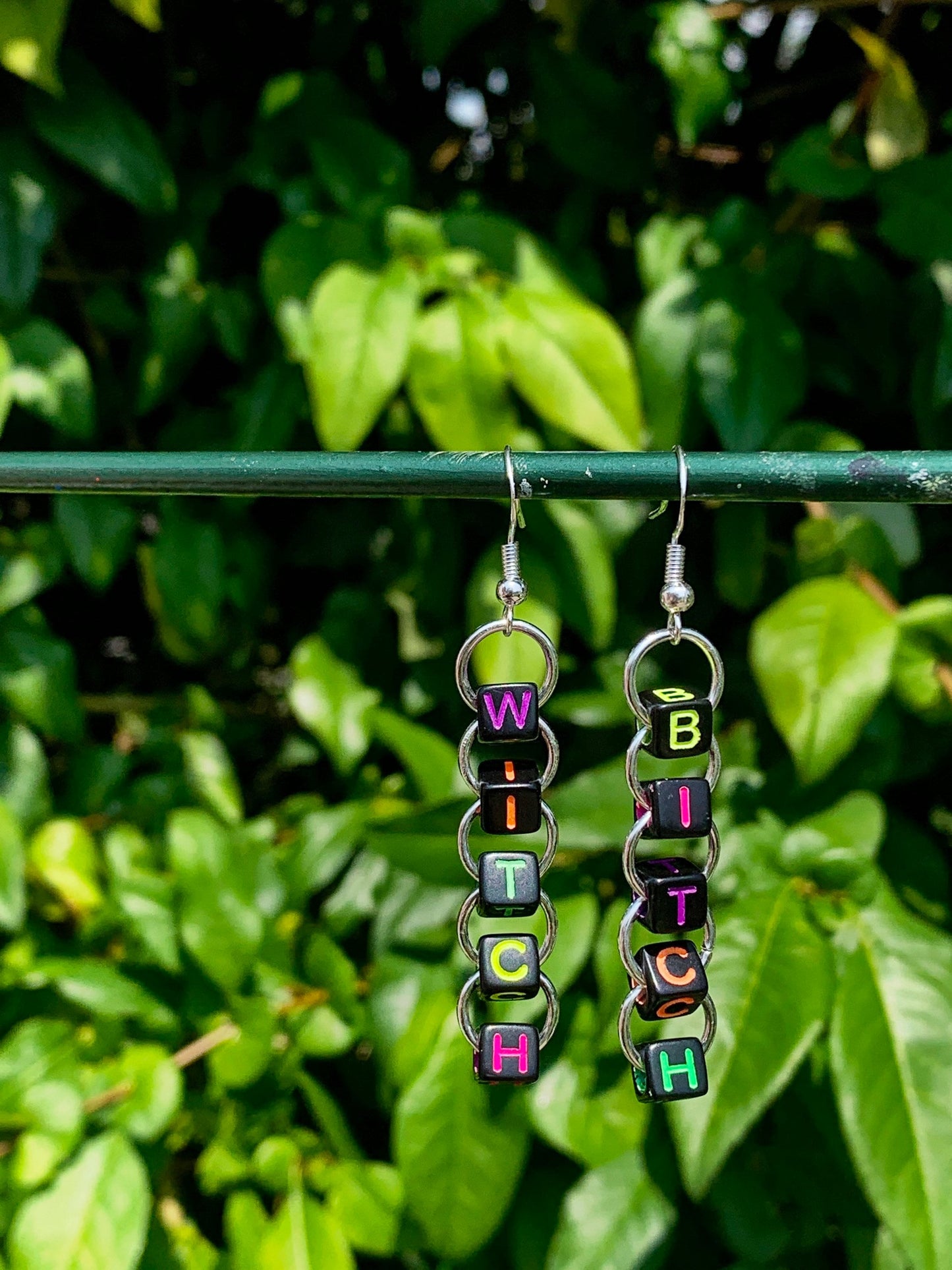 Witch bitch earrings!