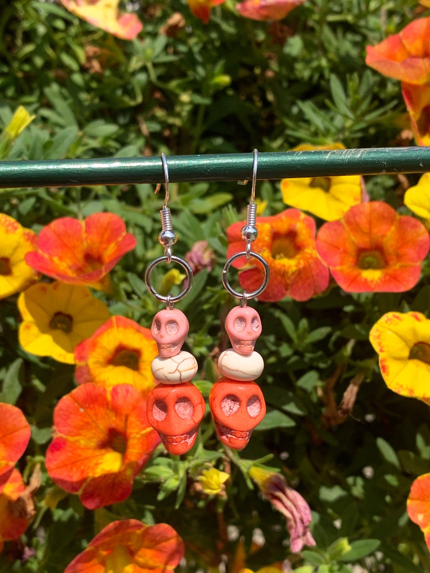Colorful Skull earrings
