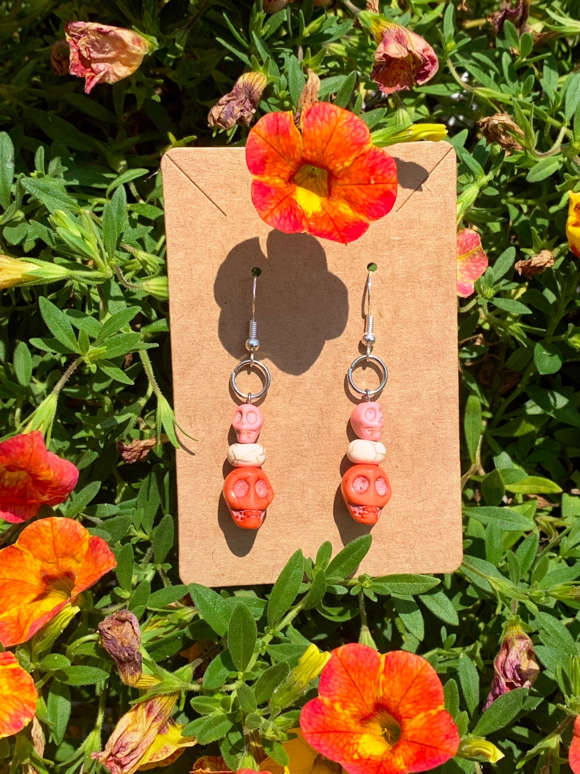 Colorful Skull earrings