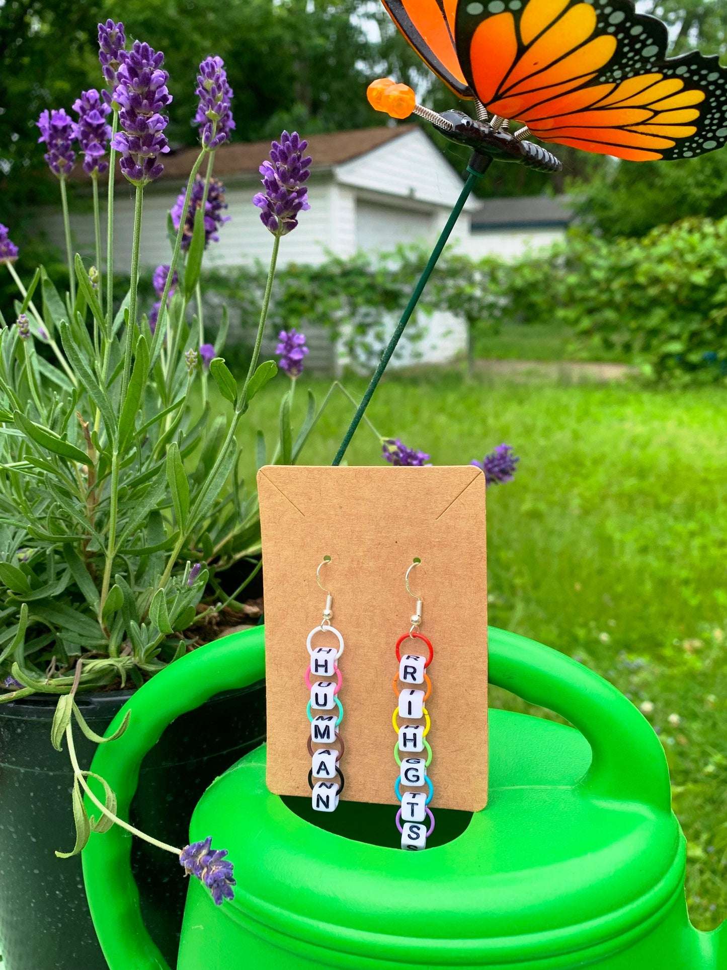 Human Rights Pride Earrings