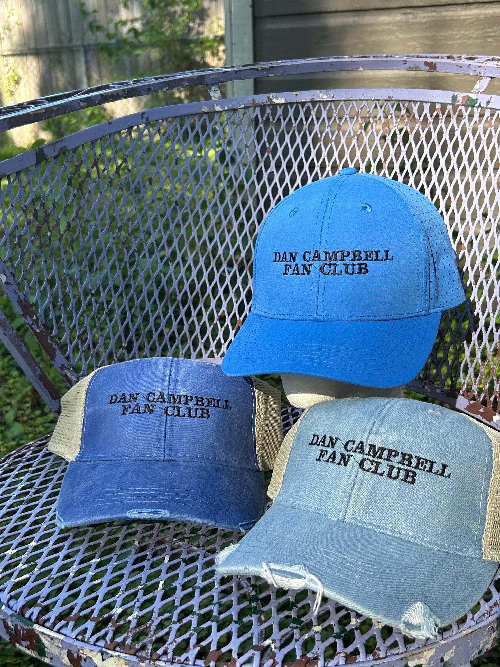 Dan Campbell Fan Club Dad Hat Baseball Cap Beanie