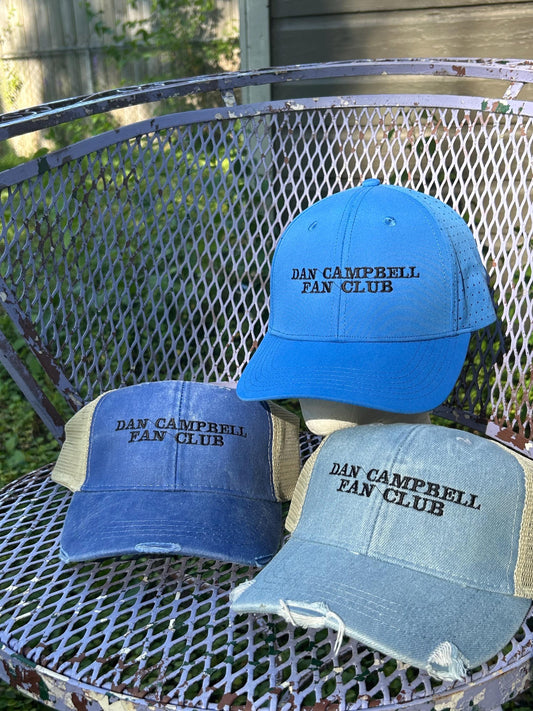 Dan Campbell Fan Club Dad Hat Baseball Cap Beanie