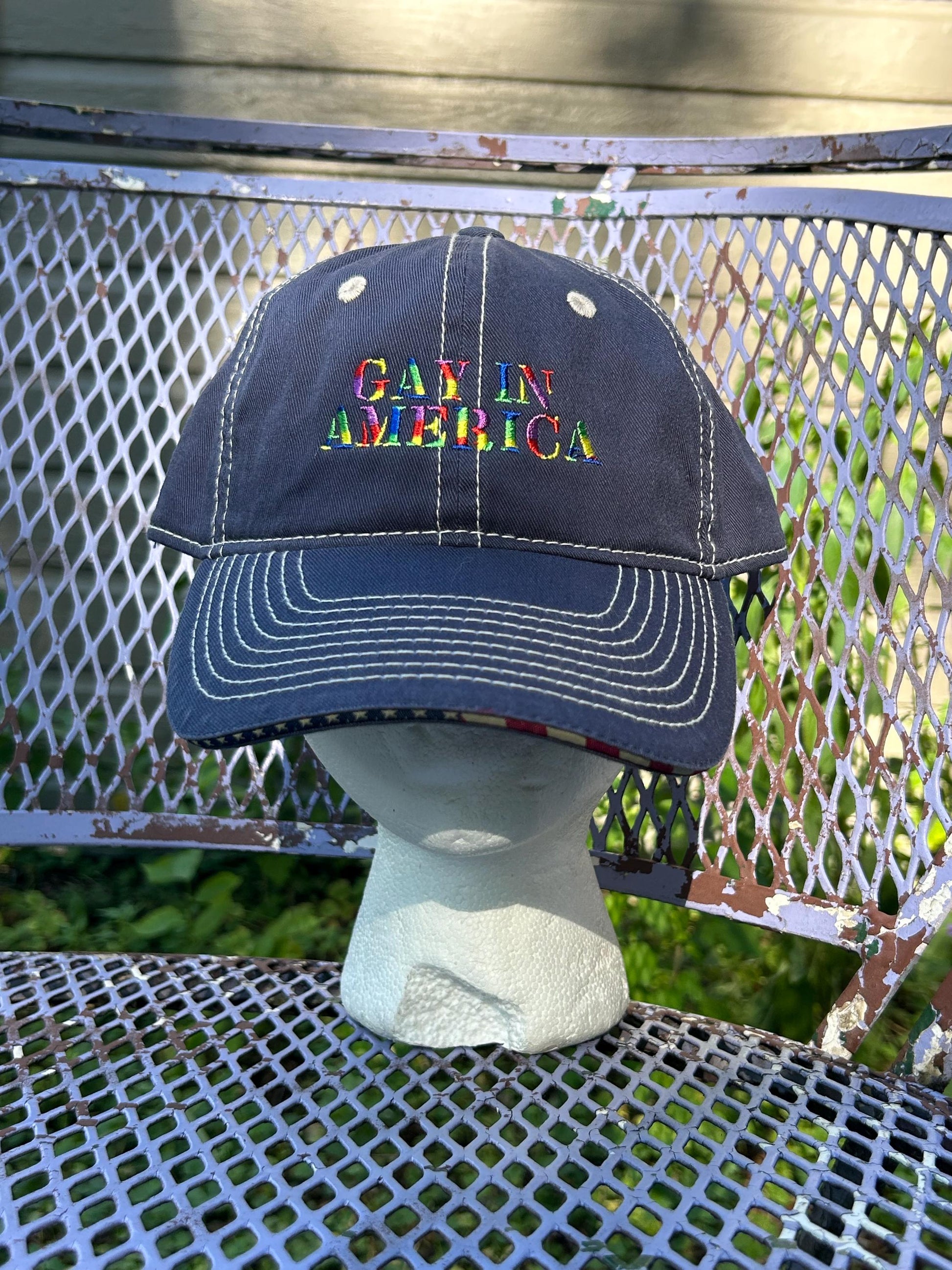 Gay In America statement protest Dad Hat bucket hat