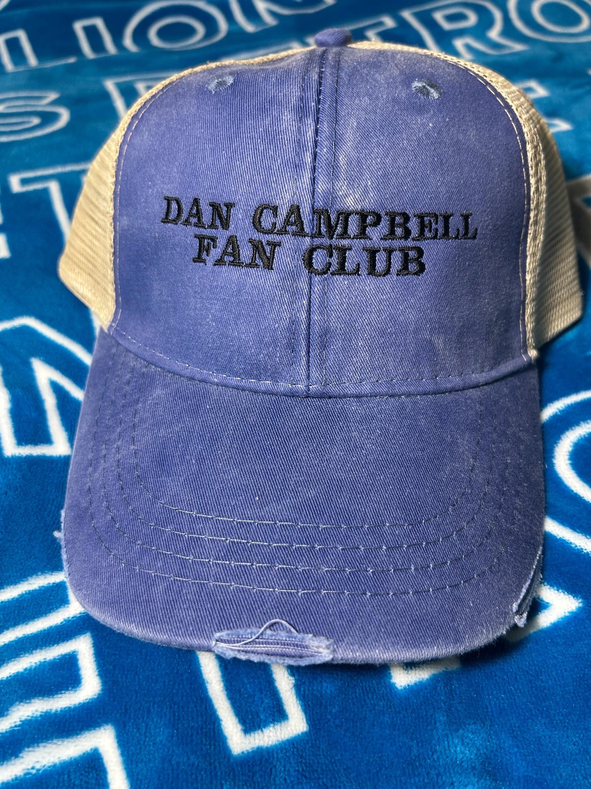Dan Campbell Fan Club Dad Hat Baseball Cap Beanie