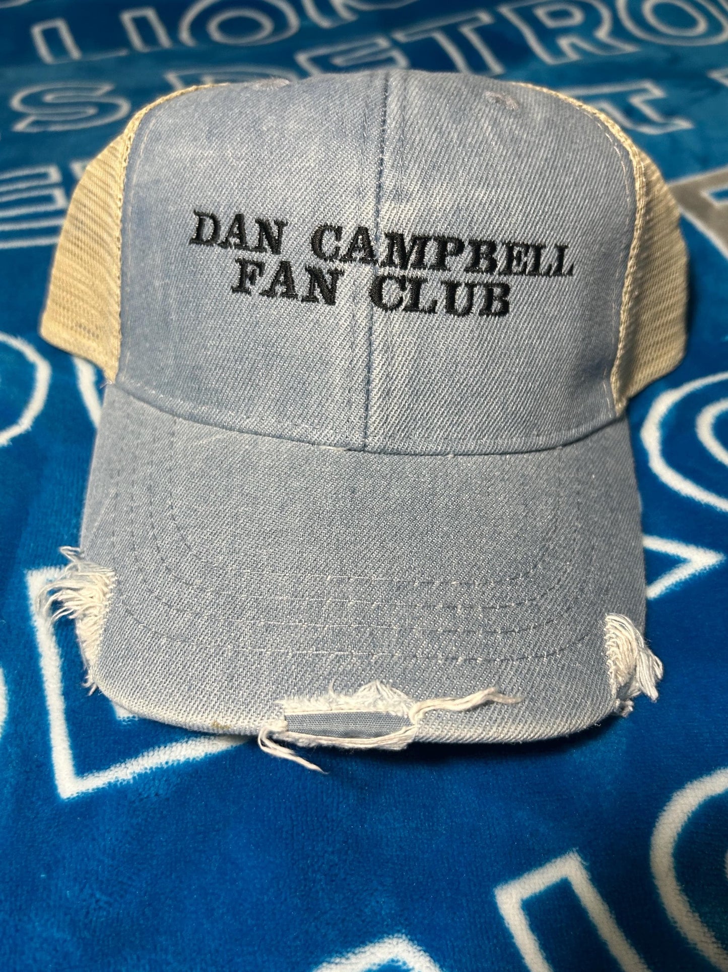Dan Campbell Fan Club Dad Hat Baseball Cap Beanie