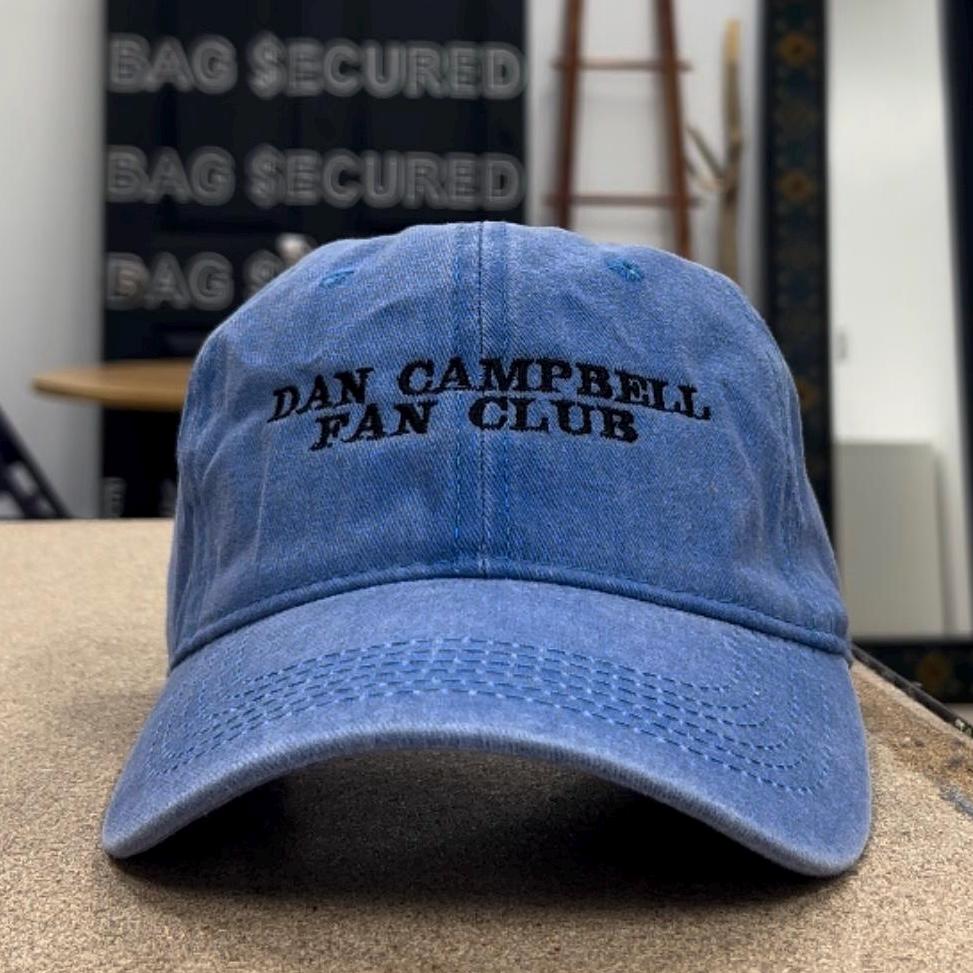 Dan Campbell Fan Club Dad Hat Baseball Cap Beanie