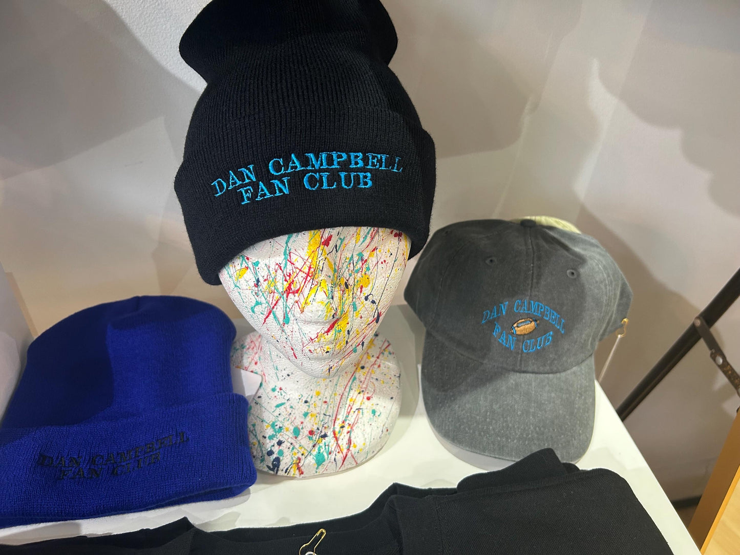 Dan Campbell Fan Club Dad Hat Baseball Cap Beanie