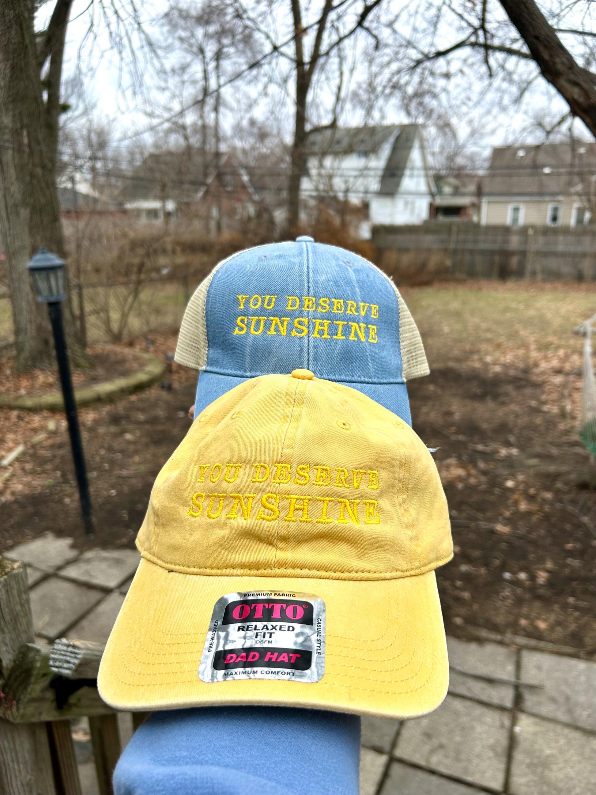 You Deserve Sunshine Heated Rivalry Dad Hat baseball Cap