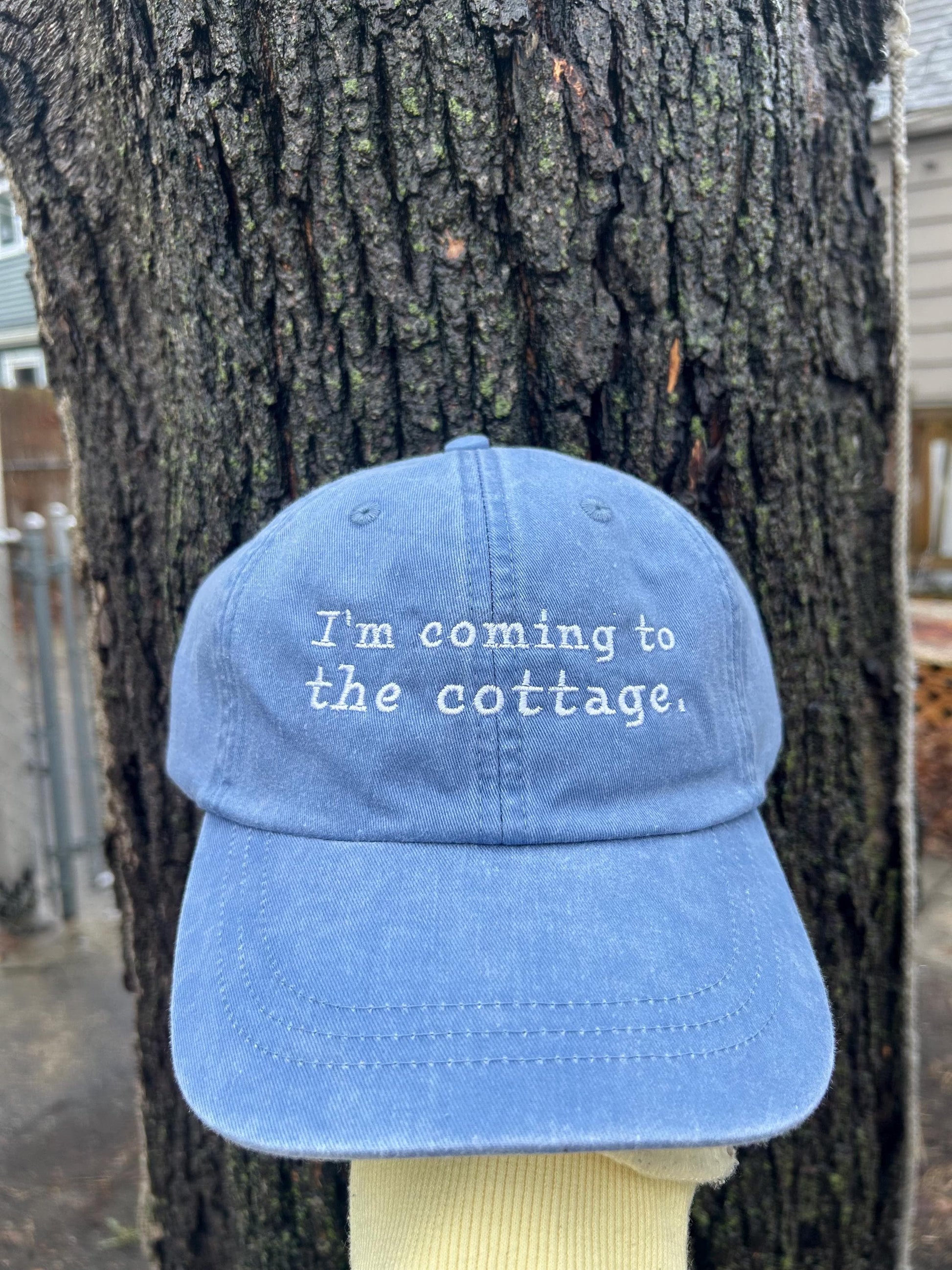 Im coming to the cottage Heated Rivalry Fan Dad Hat baseball Cap