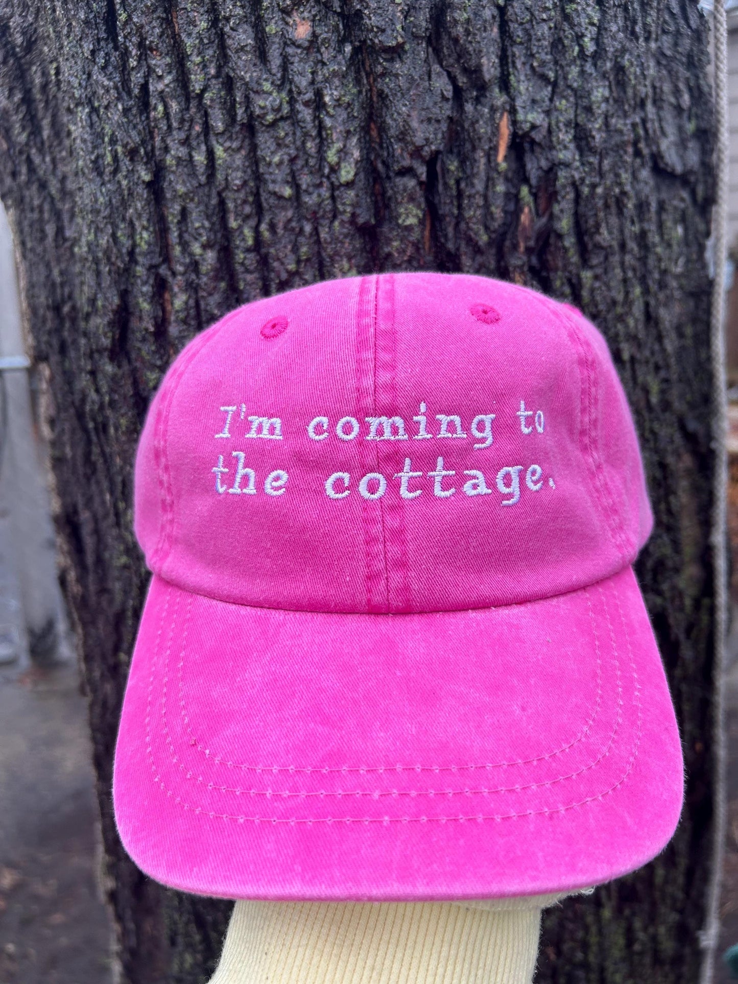 Im coming to the cottage Heated Rivalry Fan Dad Hat baseball Cap