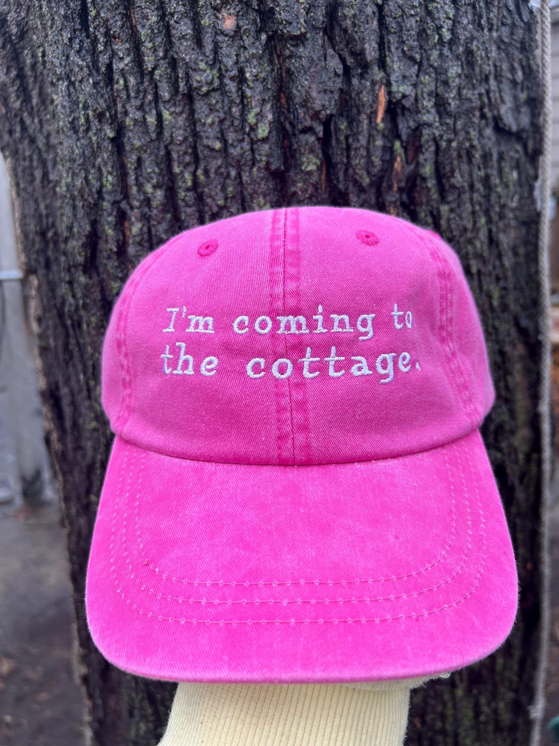 Im coming to the cottage Heated Rivalry Fan Dad Hat baseball Cap