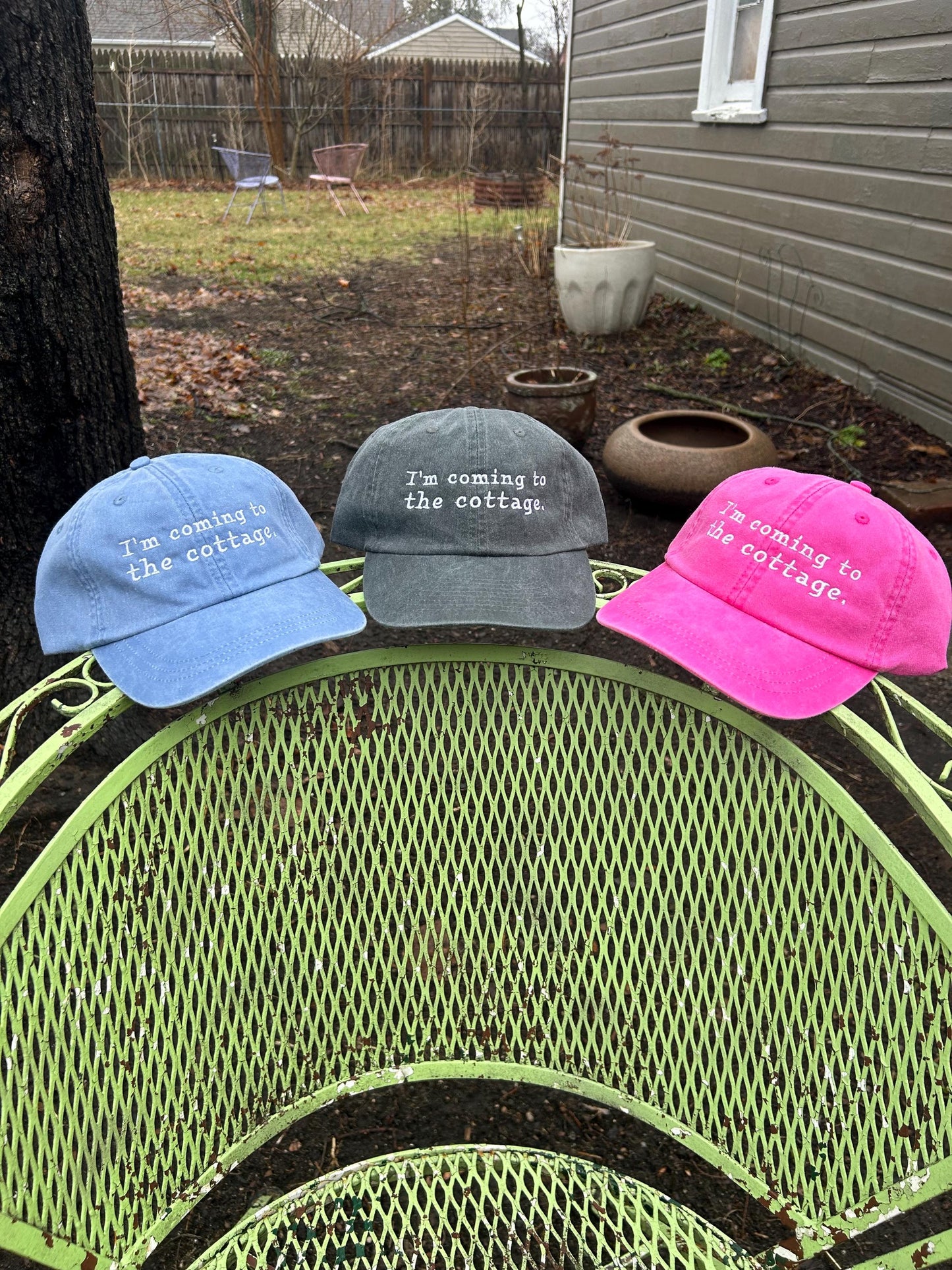 Im coming to the cottage Heated Rivalry Fan Dad Hat baseball Cap