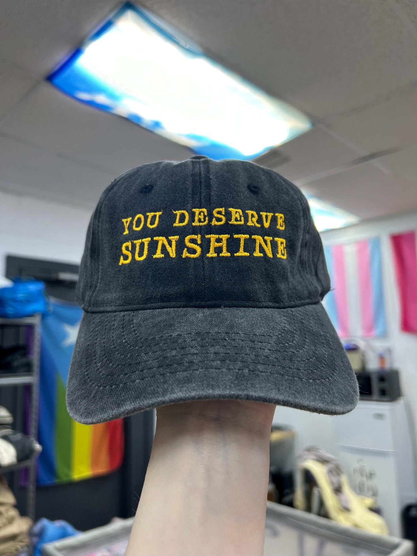 You Deserve Sunshine Heated Rivalry Dad Hat baseball Cap
