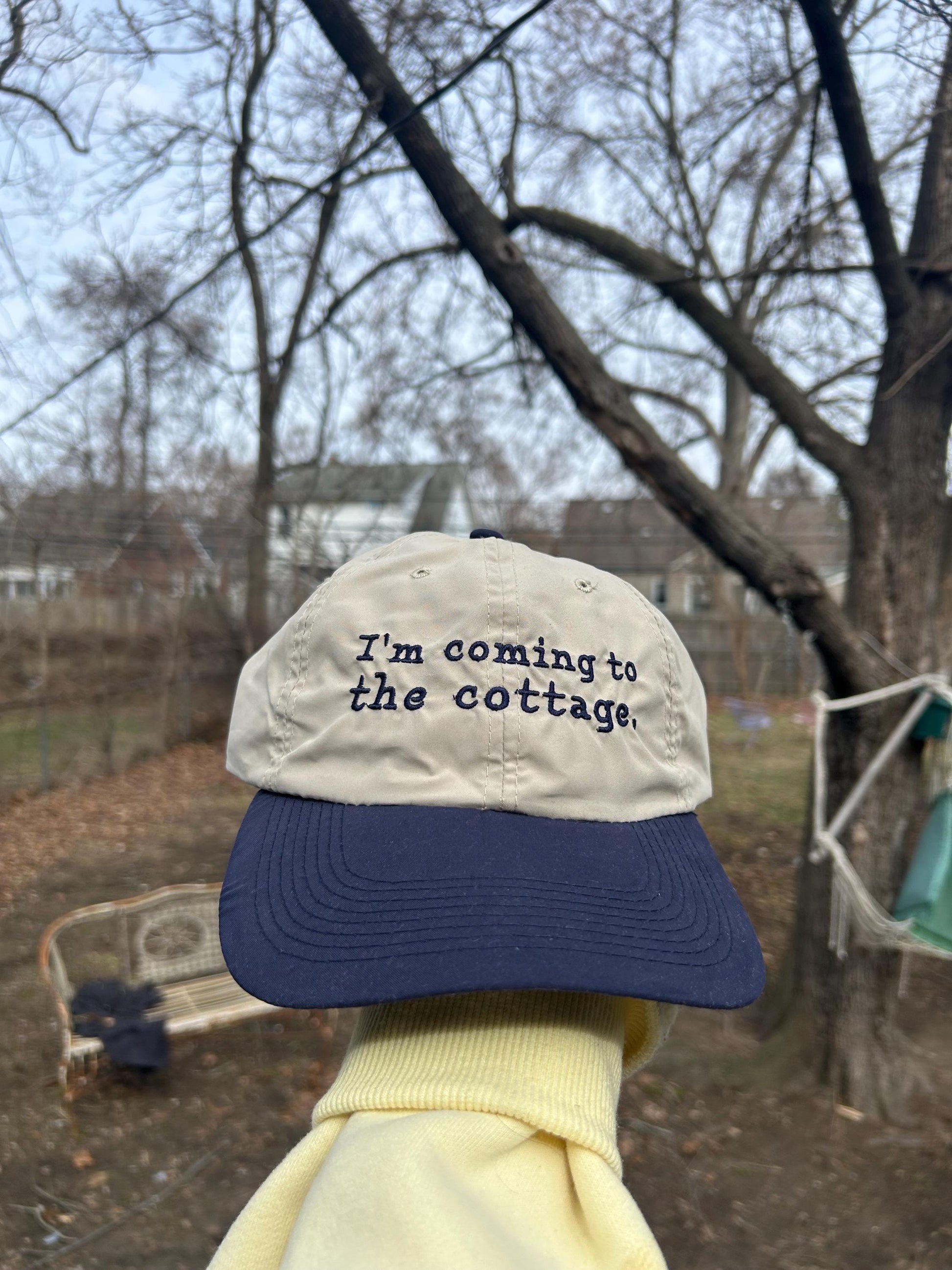 Im coming to the cottage Heated Rivalry Fan Dad Hat baseball Cap