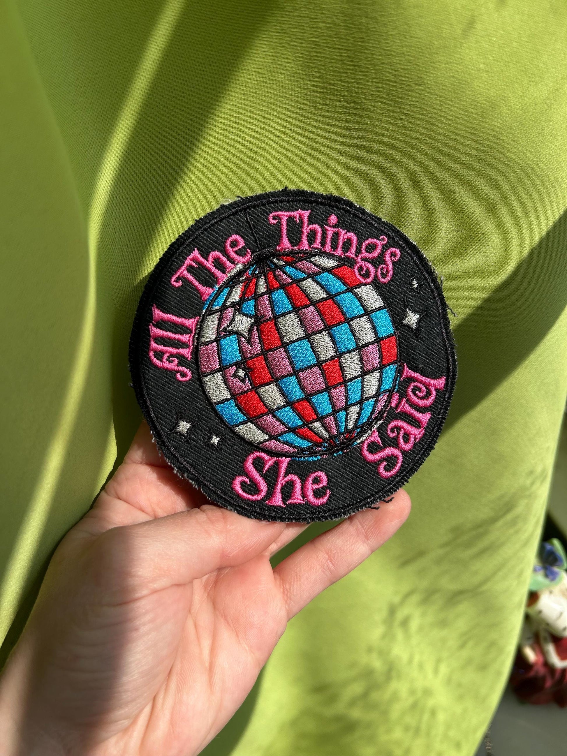 All The Things She Said And Rookie season Heated Rivalry Fan patch