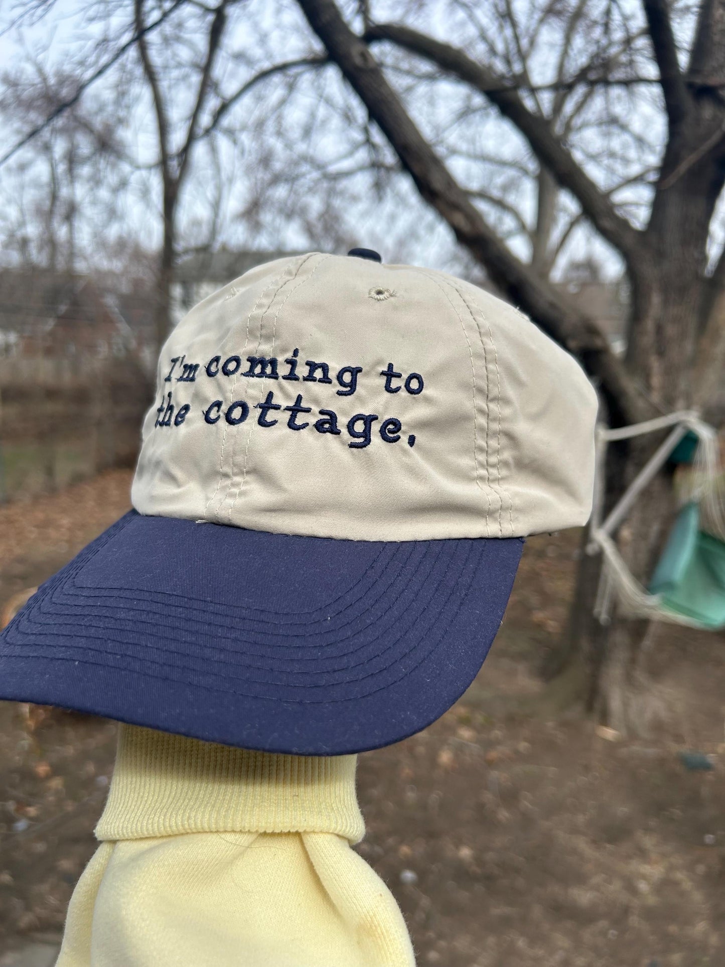 Im coming to the cottage Heated Rivalry Fan Dad Hat baseball Cap