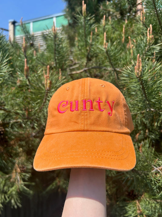 Cunty Dad Hat Baseball Cap – Pride Statement Accessory
