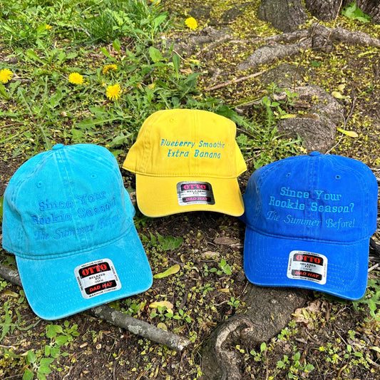 Rookie season and Blueberry Smoothie Heated Rivalry Fan Dad Hat baseball Cap