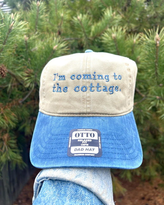 Im coming to the cottage Heated Rivalry Fan Dad Hat baseball Cap