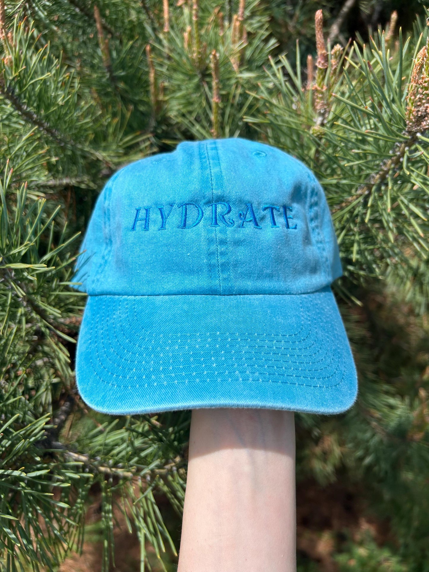 Hydrate and Inhale Exhale Dad Hat baseball Cap