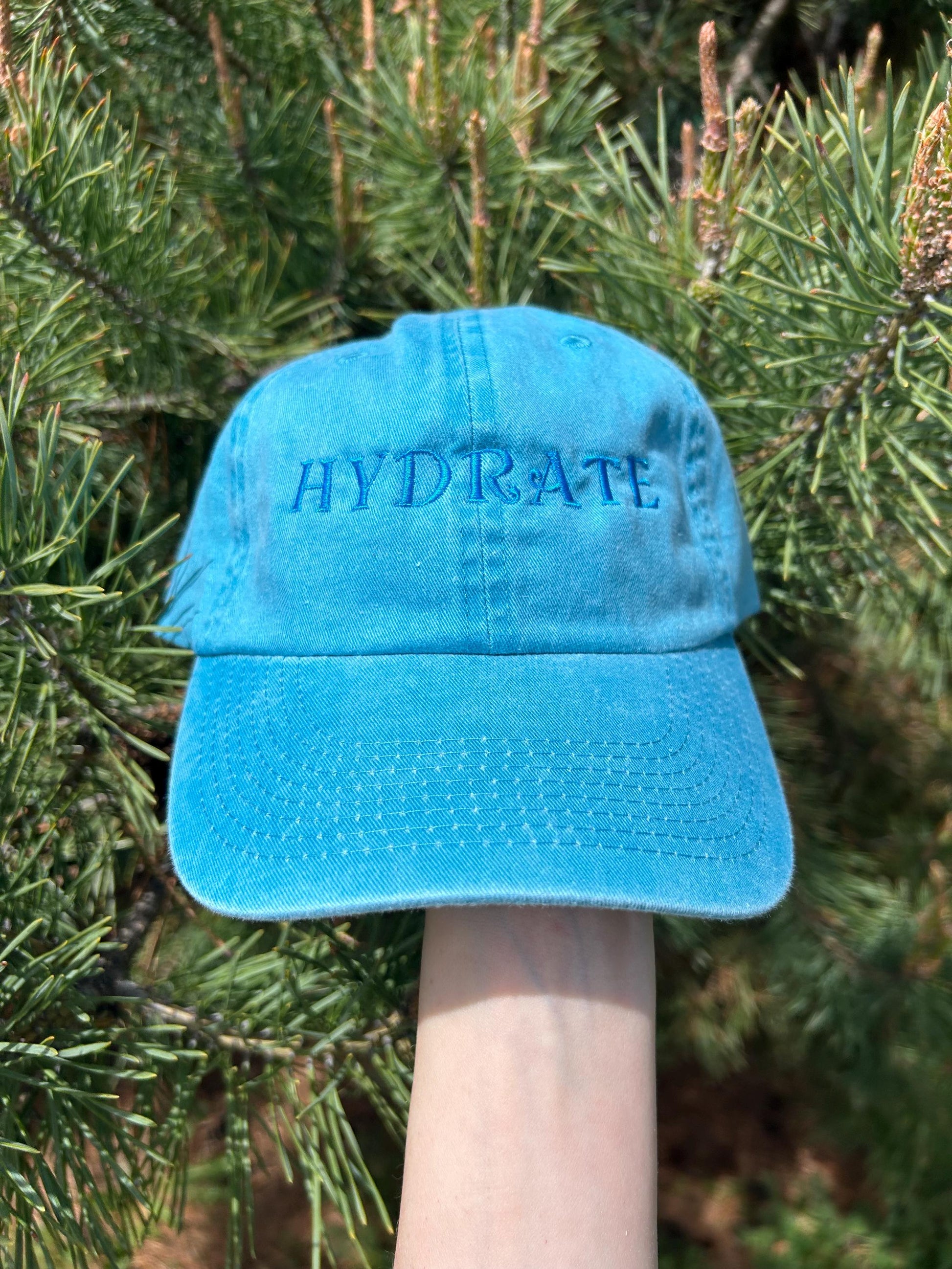 Hydrate and Inhale Exhale Dad Hat baseball Cap