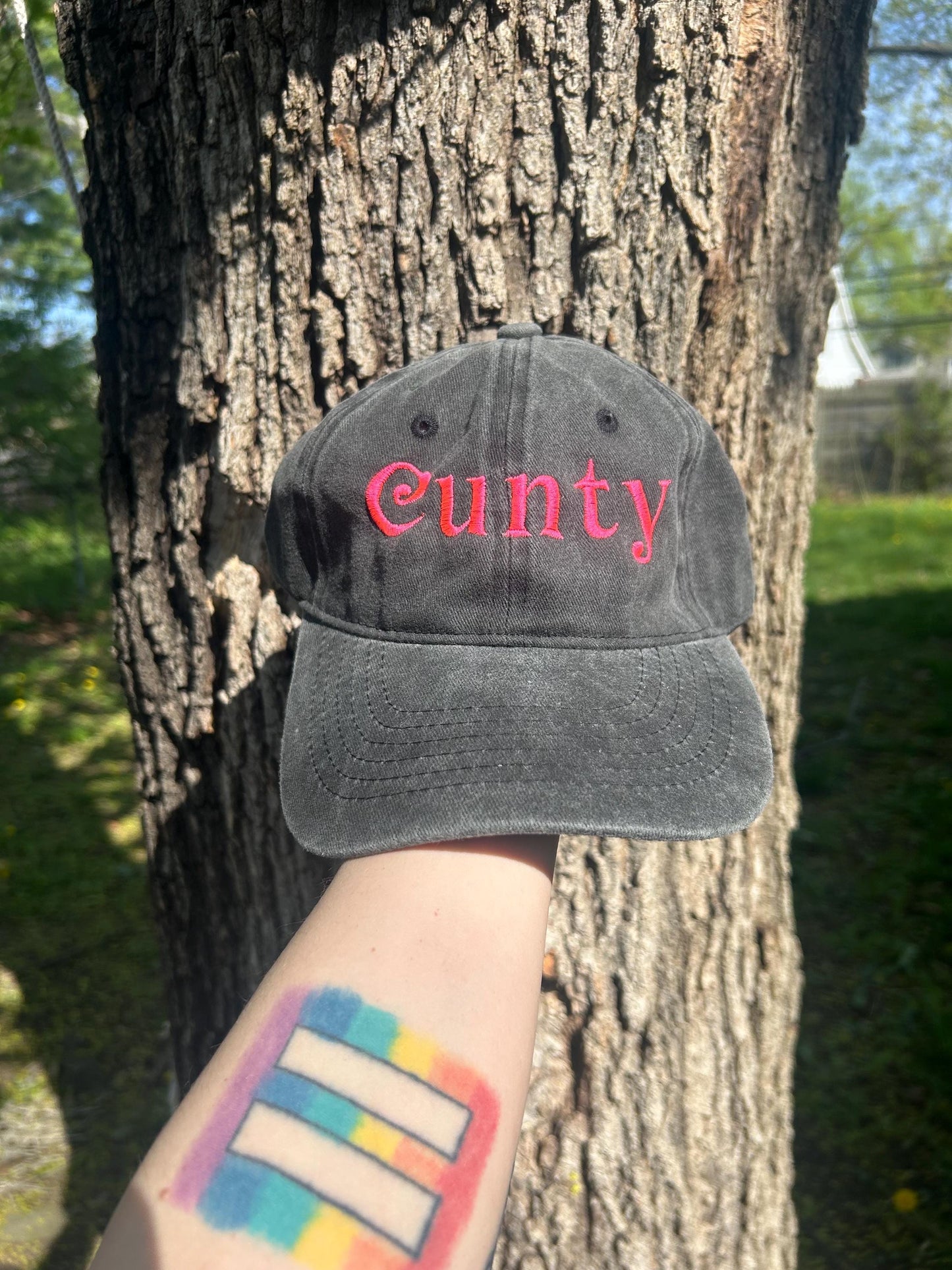 Cunty Dad Hat Baseball Cap – Pride Statement Accessory