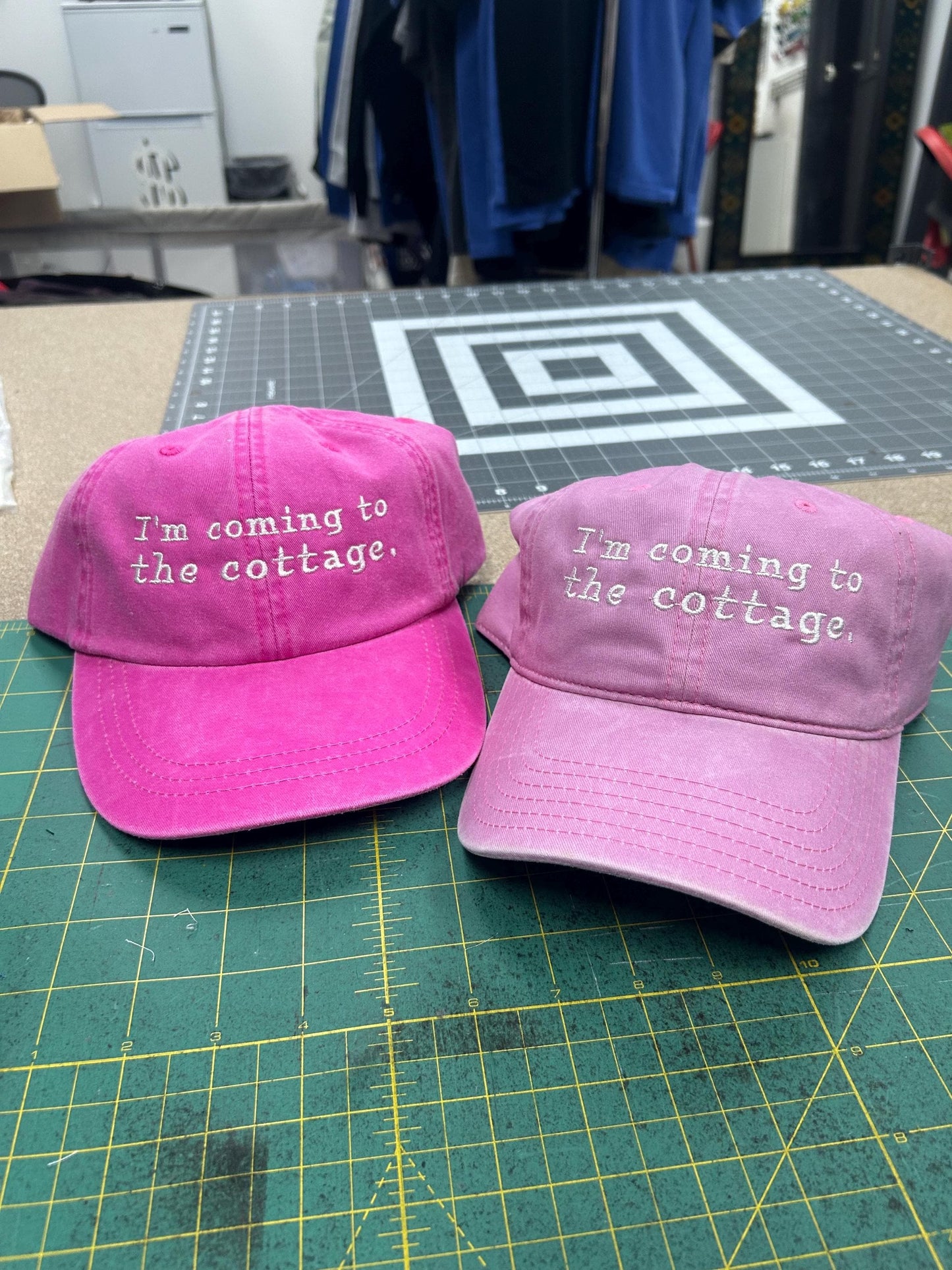 Custom embroidered dad hat trucker cap