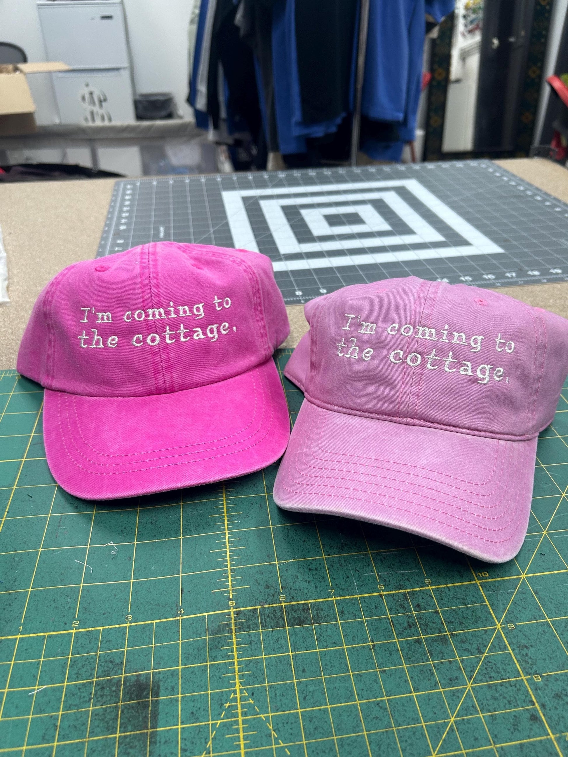 Custom embroidered dad hat trucker cap