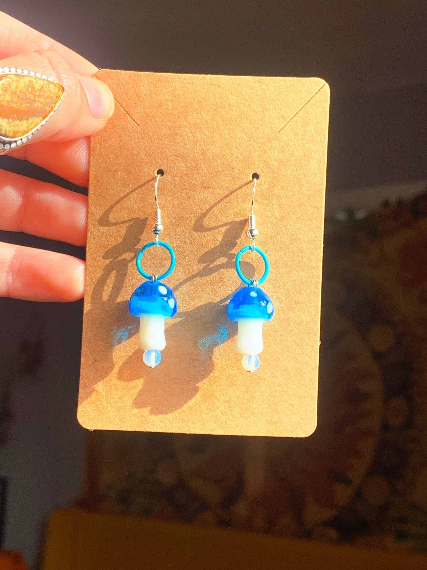 Groovy Mushroom earrings!