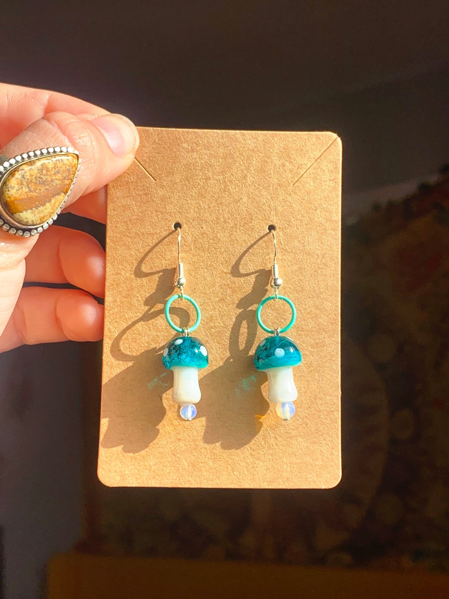 Groovy Mushroom earrings!