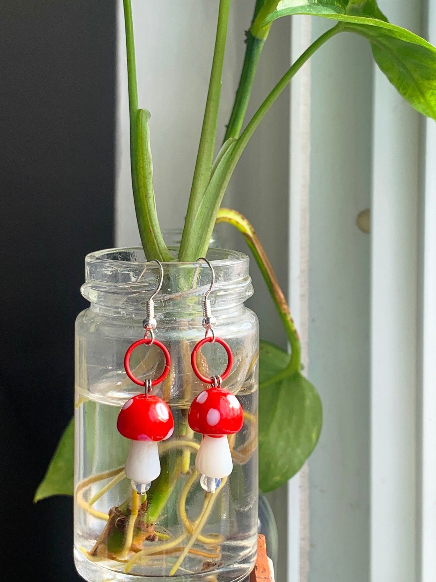 Groovy Mushroom earrings!