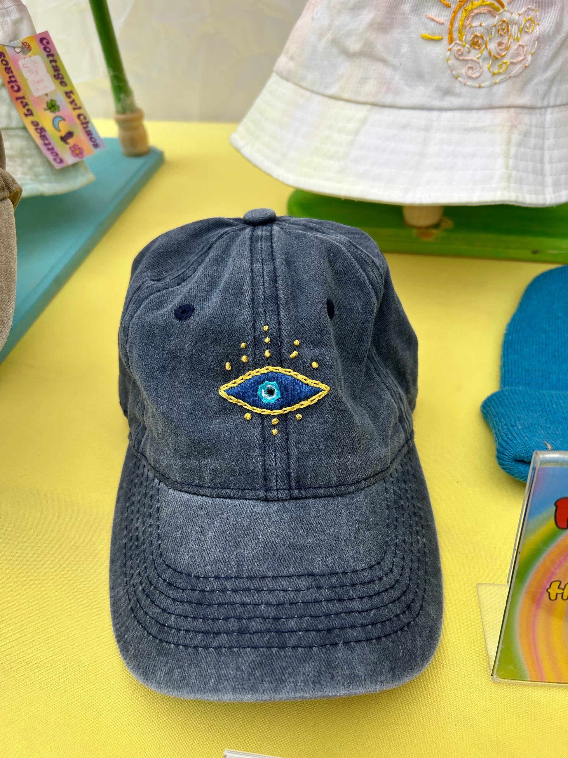 Golden Evil eye Baseball Cap!